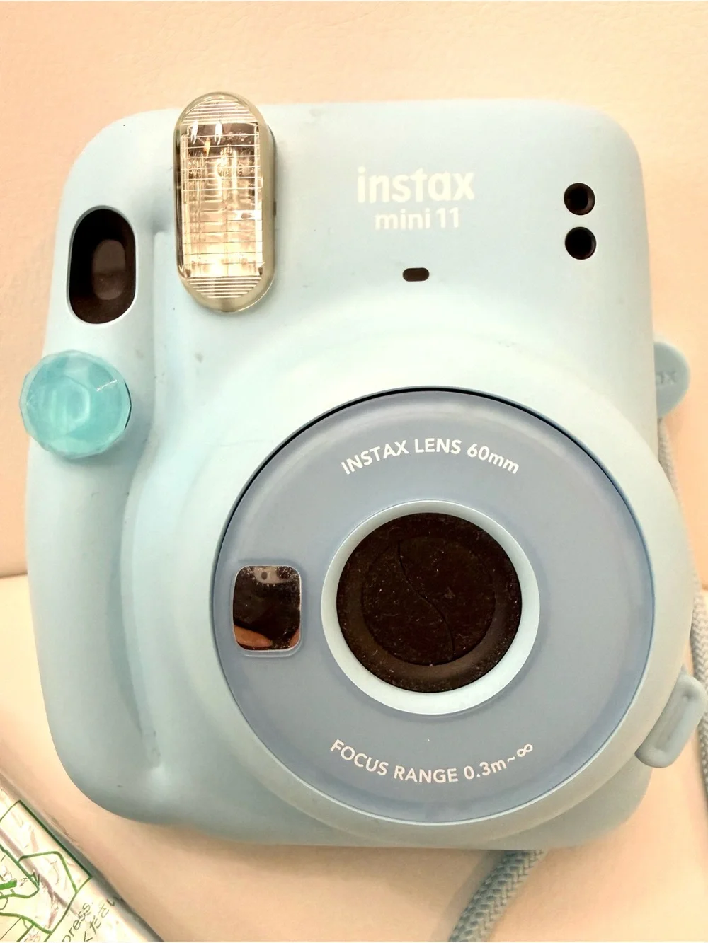 Fujifilm Instax Mini 11 Instant Camera Sky Blue + New Film Pack Tested Works